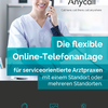 Anycall-Prospekt für Arztpraxen